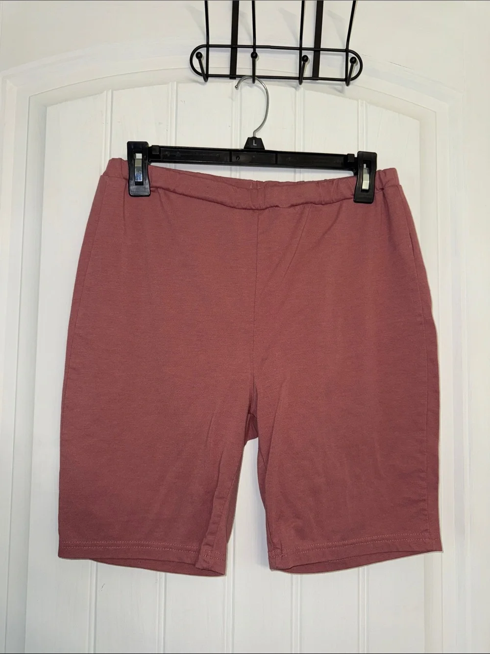 Emery Rose Matching Tee & Shorts Set in Mauve